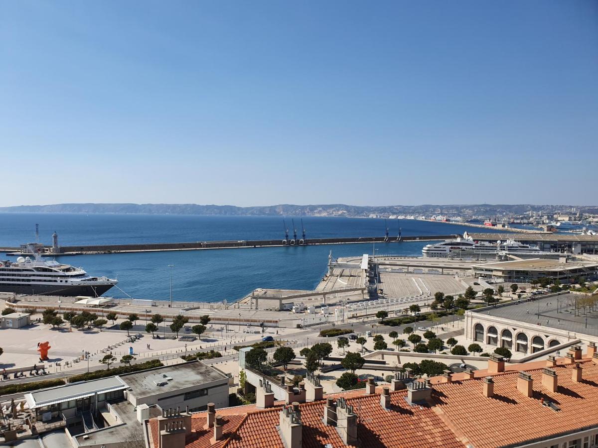 Vieux-Port, Panier, Magnifique Studio Avec Vue Sur Mer Marselha Exterior foto